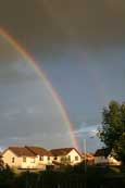 A Rainbow pictured over the Fair City of Perth, Perthshire, Scotland